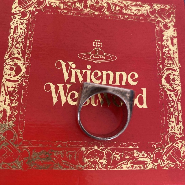 Vivienne Westwood(ヴィヴィアンウエストウッド)の初期 ヴィヴィアン シールリング シルバー製 S レディースのアクセサリー(リング(指輪))の商品写真