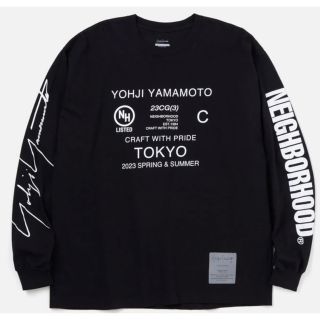 ネイバーフッド(NEIGHBORHOOD)の正規品　ネイバーフッド  ヨウジ　yohji  crew neck l/s(Tシャツ/カットソー(七分/長袖))