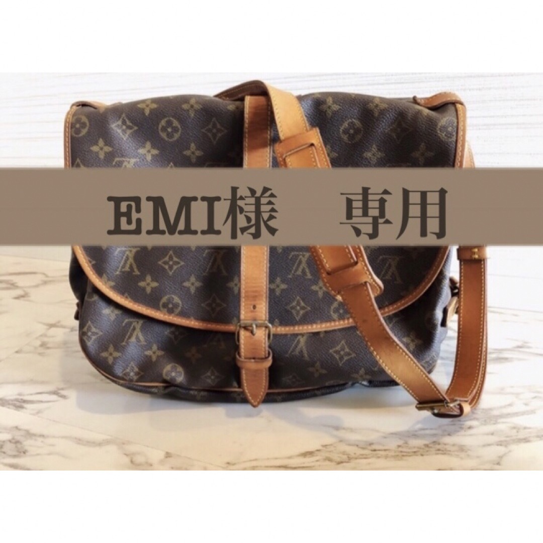 高価値 VUITTON LOUIS - VUITTON LOUIS ルイヴィトン ソミュール35