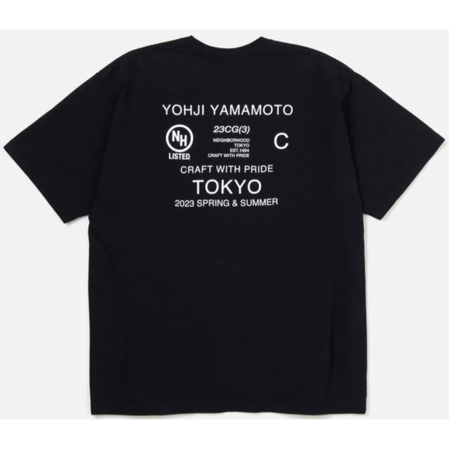 NEIGHBORHOOD(ネイバーフッド)のネイバーフッド  ヨウジヤマモト　yohji yamamoto Tシャツ　M メンズのトップス(Tシャツ/カットソー(半袖/袖なし))の商品写真
