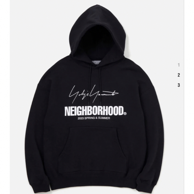 22AW NEIGHBORHOOD YN. HOODED LS. CO  L