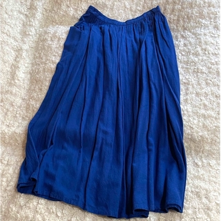 青いスカート(ロングスカート)
