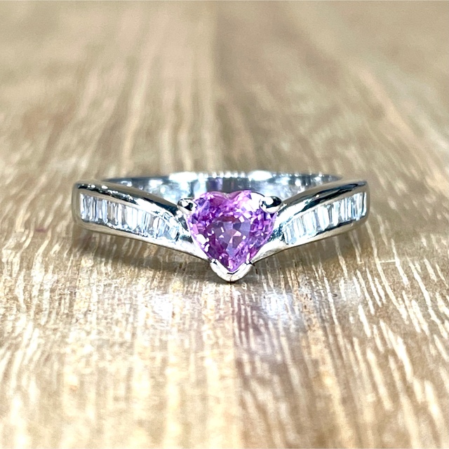 公式超安い K18 PG ピンクサファイア 0.37ct ダイヤモンド 0.15ct