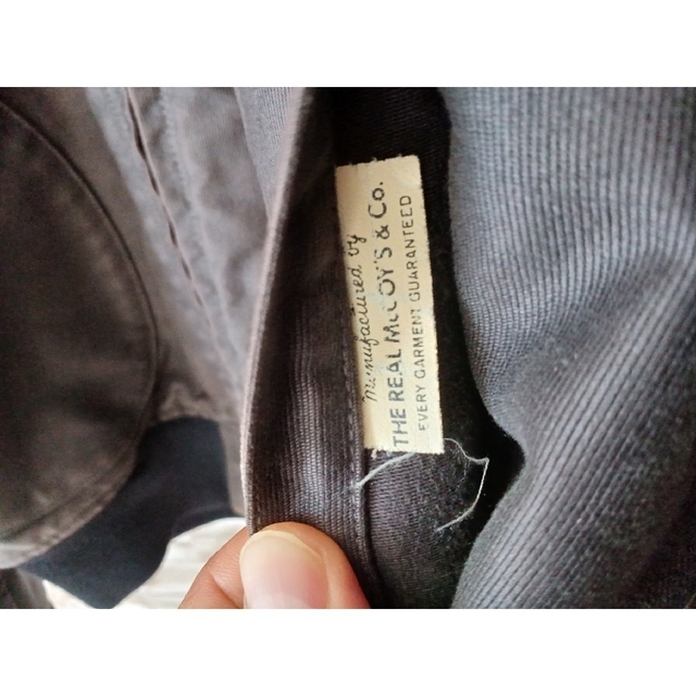 THE REAL McCOY’S(ザリアルマッコイズ)のリアルマッコイズ　NXs-1012　ジップデッキジャケット メンズのジャケット/アウター(フライトジャケット)の商品写真