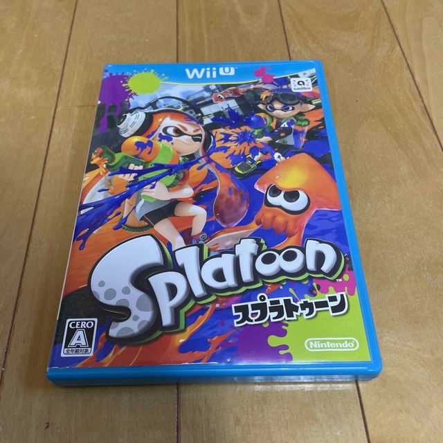 Wii U(ウィーユー)のSplatoon（スプラトゥーン） Wii U エンタメ/ホビーのゲームソフト/ゲーム機本体(家庭用ゲームソフト)の商品写真