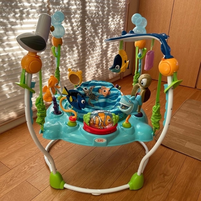 フィッシャープライス ジャンパルー ファインディングニモ - ベビージム フィッシャープライス ジャンパルー ファインディングニモ - ベビージム