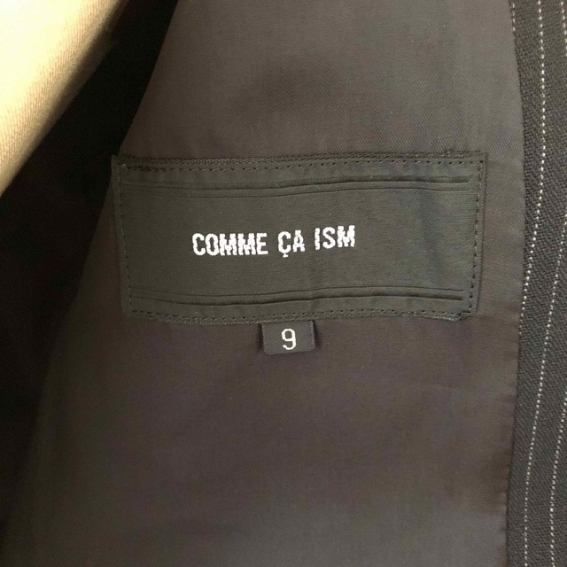 COMME CA ISM(コムサイズム)のCOMME CA ISM 黒セットアップ  サイズM レディースのフォーマル/ドレス(スーツ)の商品写真