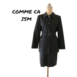 コムサイズム(COMME CA ISM)のCOMME CA ISM 黒セットアップ  サイズM(スーツ)