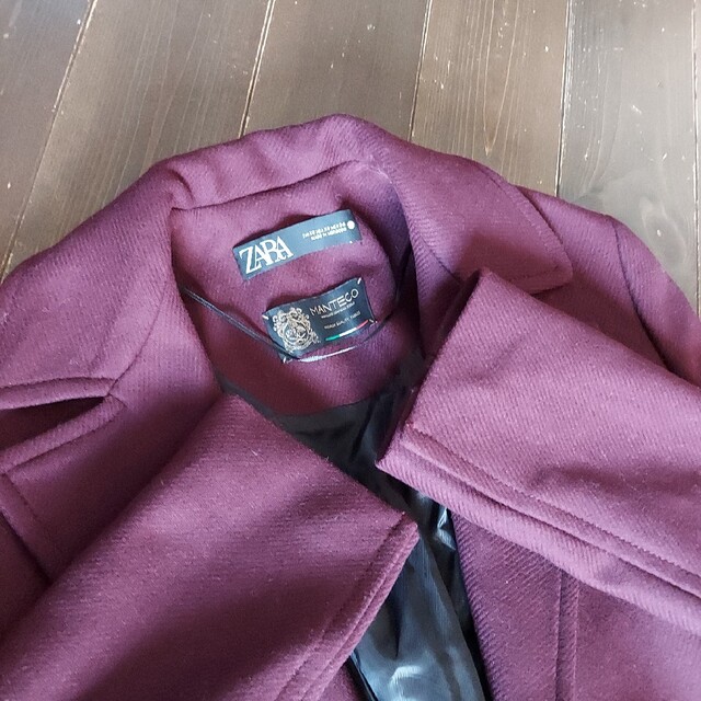ZARA ザラ★高級MANTECO マンテコウールブレンドコート