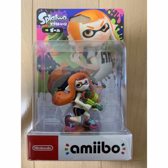 任天堂(ニンテンドウ)のスプラトゥーン amiibo オレンジガール　やまにゃん様専用 エンタメ/ホビーのフィギュア(ゲームキャラクター)の商品写真