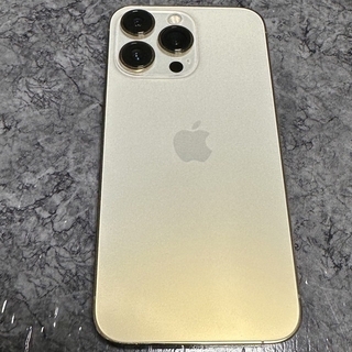 アイフォーン(iPhone)のiPhone13 Pro ゴールド 256GB SIMフリー(スマートフォン本体)