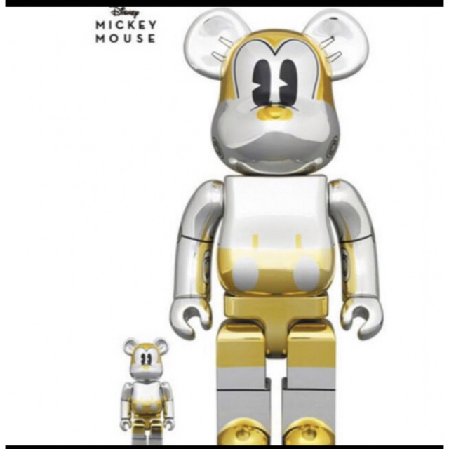 エンタメ/ホビーBE@RBRICK FUTURE MICKEY 2021 100%&400%