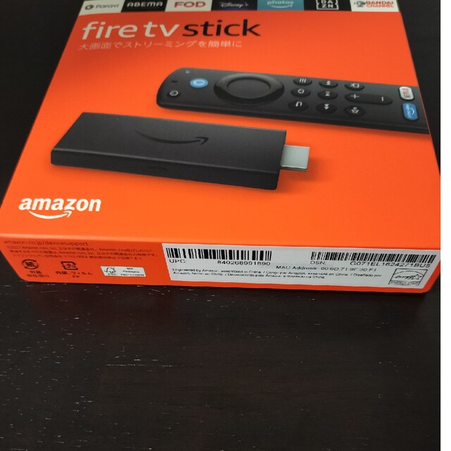 ☆新品　未使用☆fire tv stick スマホ/家電/カメラのテレビ/映像機器(その他)の商品写真