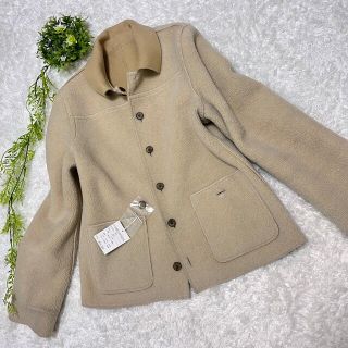 フォクシー(FOXEY)の新品 FOXEY フォクシー 2wayリバーシブルジャケット ムートン ボア(毛皮/ファーコート)