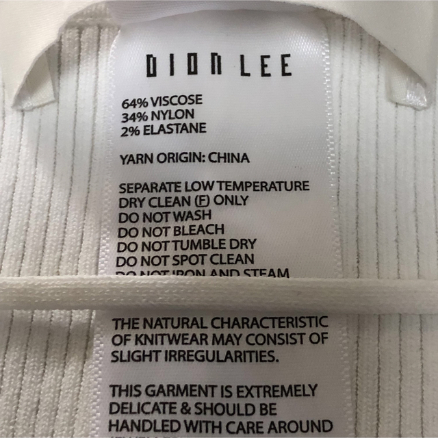DION LEE / ディオンリー ニットワンピースセットアップ