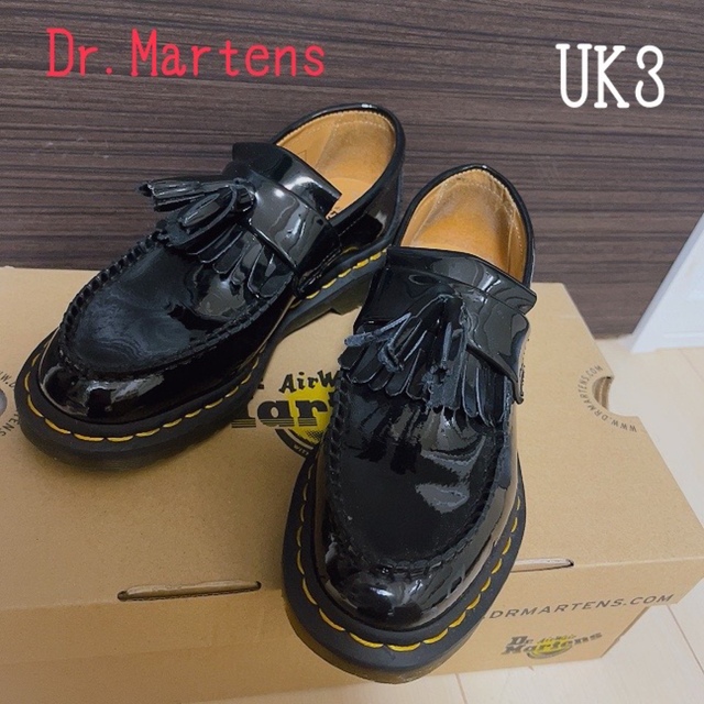 Dr.Martens(ドクターマーチン)の【美品】エナメルローファー レディースの靴/シューズ(ローファー/革靴)の商品写真