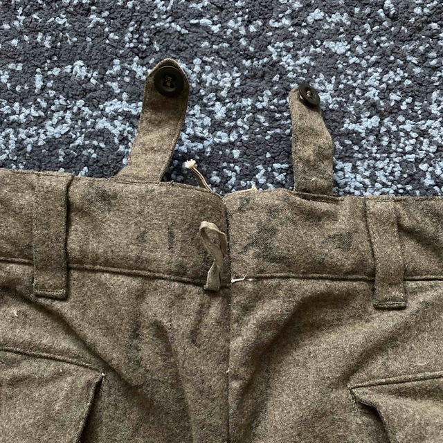 vintage 60's 旧ドイツ軍 圧縮ウールパンツ ミリタリー 実物-eastgate.mk