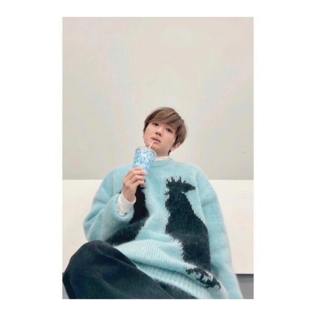 LOEWE ロエベ ニワトリ ニット knit Nissy 西島隆弘 着用 珍しい 49.0