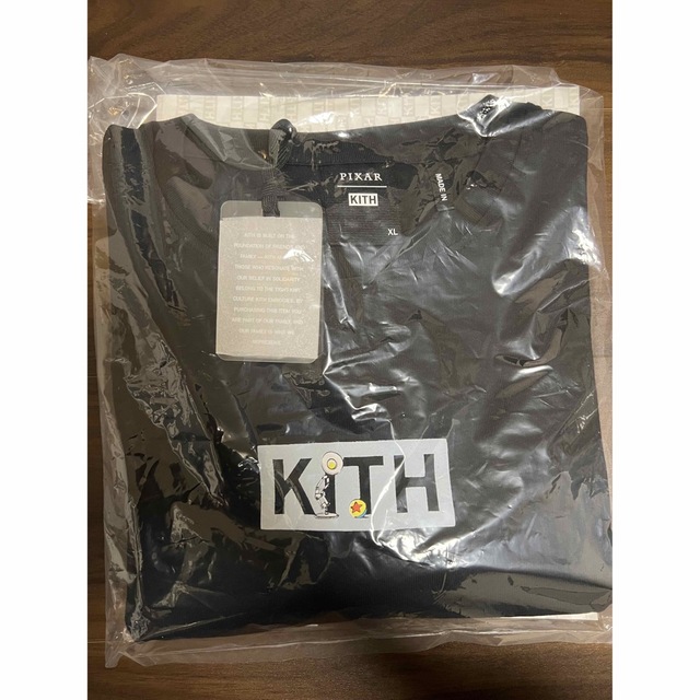 新品 KITH PIXAR BOX LOGO TEE BLACK XLメンズ