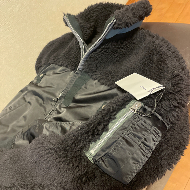 完売22aw sacai Faux Shearling ダウン　ブルゾン