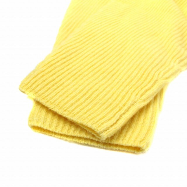 Ballsey(ボールジィ)のボールジー トゥモローランド ニット セーター ボートネック 長袖 S 黄色 レディースのトップス(ニット/セーター)の商品写真