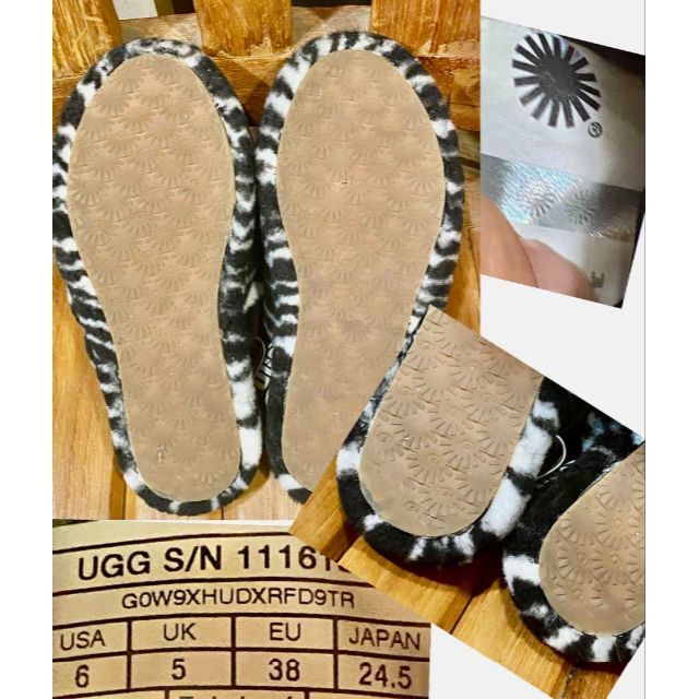 UGG(アグ)の完売しました。。。激レア✨24.5⇒～26✨UGG✨FLUFF YEAH✨ゼブラ レディースの靴/シューズ(サンダル)の商品写真