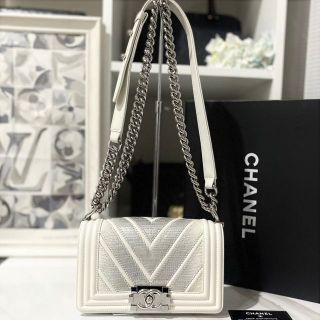 シャネル ミニバッグ ショルダーバッグ(レディース)(ホワイト/白色系 ...