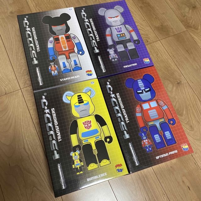 Be@rbrick TRANSFORMERS 100% & 400% settransformer