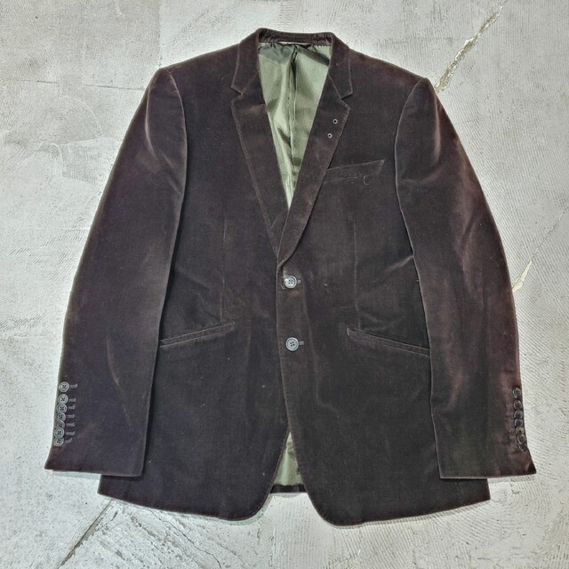 ポールスミス Paul Smith ベロア 2Way ベルベット ジャケット