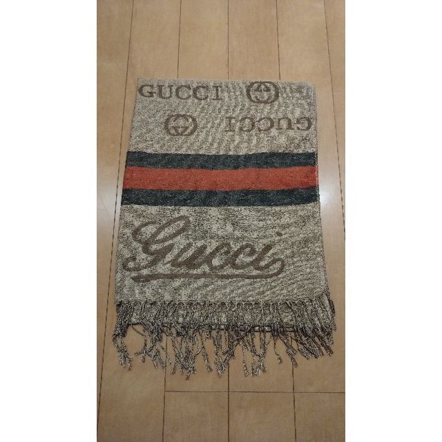 Gucci(グッチ)のGUCCI 大判ストール　ショール レディースのファッション小物(マフラー/ショール)の商品写真