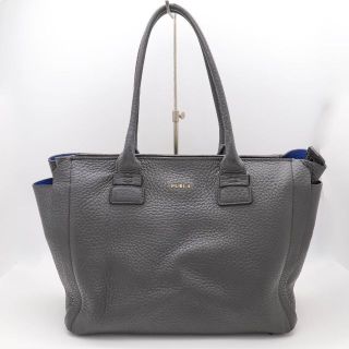 フルラ(Furla)の《一点物》FURLA ハンドバッグ グレー A4 大容量 ビジネス シンプル(ハンドバッグ)