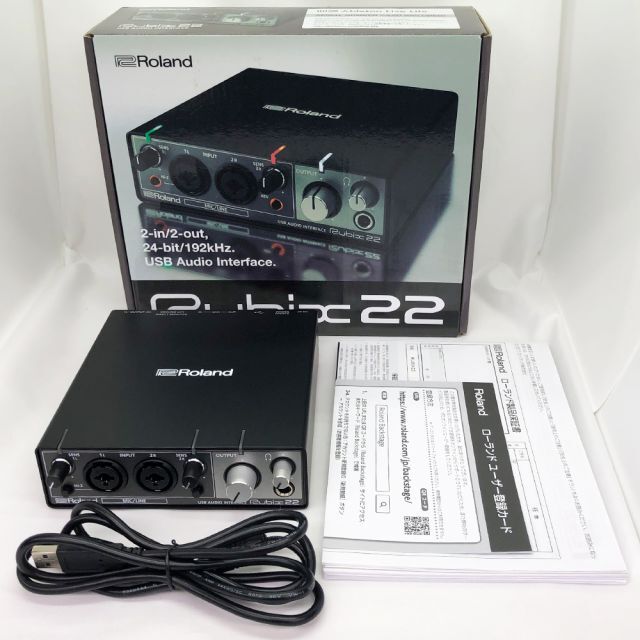 Roland インターフェイス Rubix22