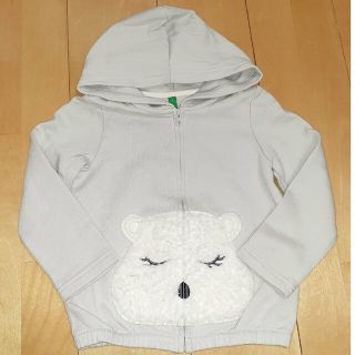 ベネトン(BENETTON)のBENETTON❣️くまちゃんパーカーsize100(ジャケット/上着)