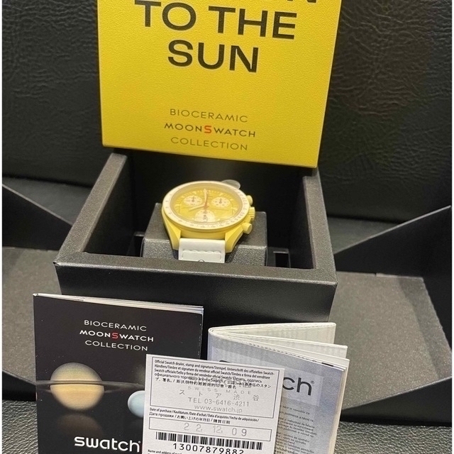 OMEGA(オメガ)の★新品未使用 Omega × Swatch Mission to Sun メンズの時計(腕時計(アナログ))の商品写真