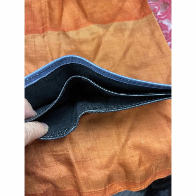 ［お値引きしました］eclat 財布　ブルー レディースのファッション小物(財布)の商品写真