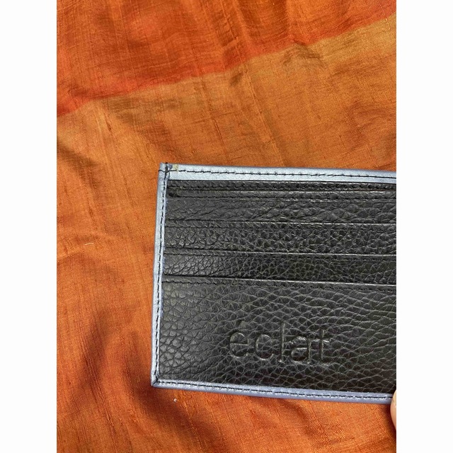 ［お値引きしました］eclat 財布　ブルー レディースのファッション小物(財布)の商品写真