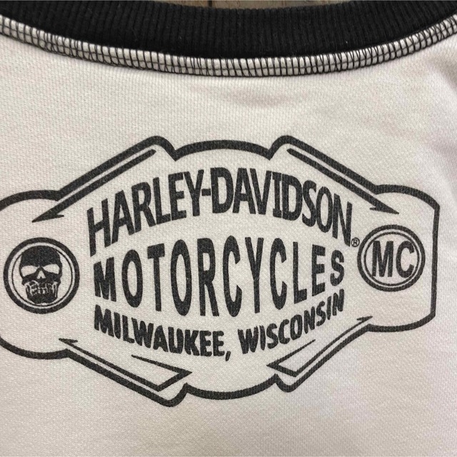 Harley Davidson(ハーレーダビッドソン)のハーレーダビッドソン ロゴ入りトップス メンズのトップス(Tシャツ/カットソー(七分/長袖))の商品写真