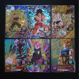 ドラゴンボール(ドラゴンボール)のドラゴンボールヒーローズ☆ＣＰ/SR/Ｐ６枚セット《まとめ売り》(シングルカード)