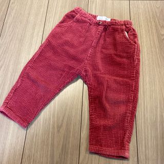 ザラキッズ(ZARA KIDS)のZARA コーデュロイパンツ　12-18months 86cm(パンツ)