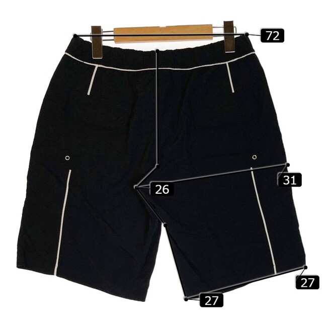 ドルチェ&ガッバーナ ナイロン ハーフパンツ ブラック size USA XS