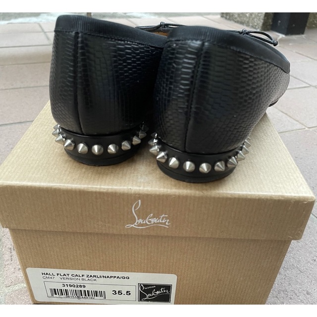 Christian Louboutin(クリスチャンルブタン)のMIYU様専用★ルブタン　フラットシューズ レディースの靴/シューズ(バレエシューズ)の商品写真