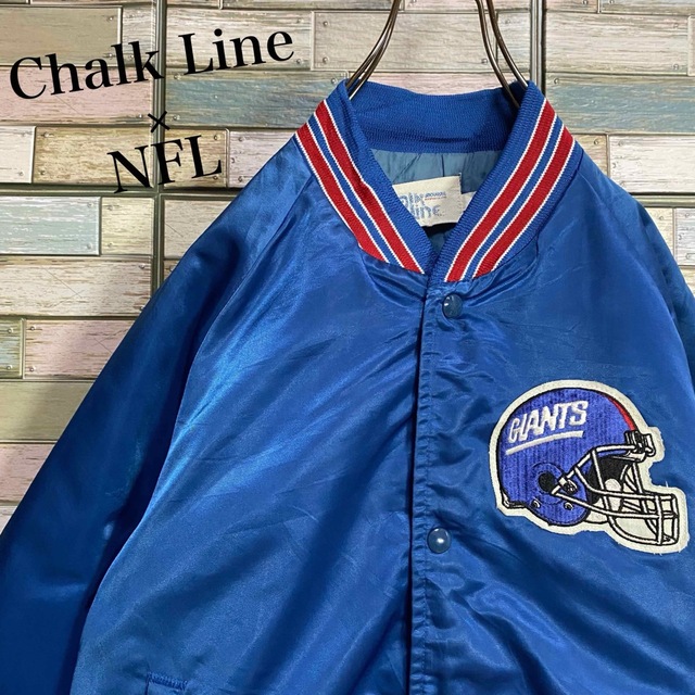 90's チョークライン フリース NFL GIANTS L USA製