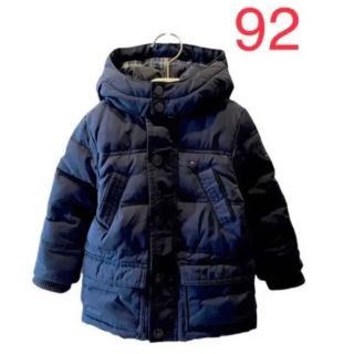 トミーヒルフィガー(TOMMY HILFIGER)のトミーヒルフィガー　コート　男の子　ネイビー　濃紺　92 90 匿名配送(ジャケット/上着)