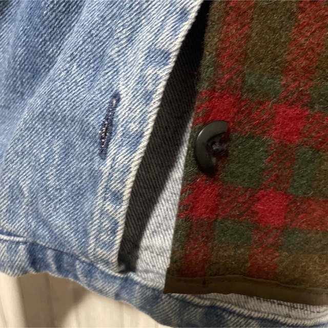 LLBean ライナー付2wayデニムジャケット USA製 古着