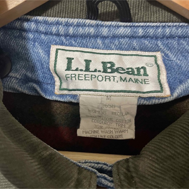 LLBean ライナー付2wayデニムジャケット USA製 古着