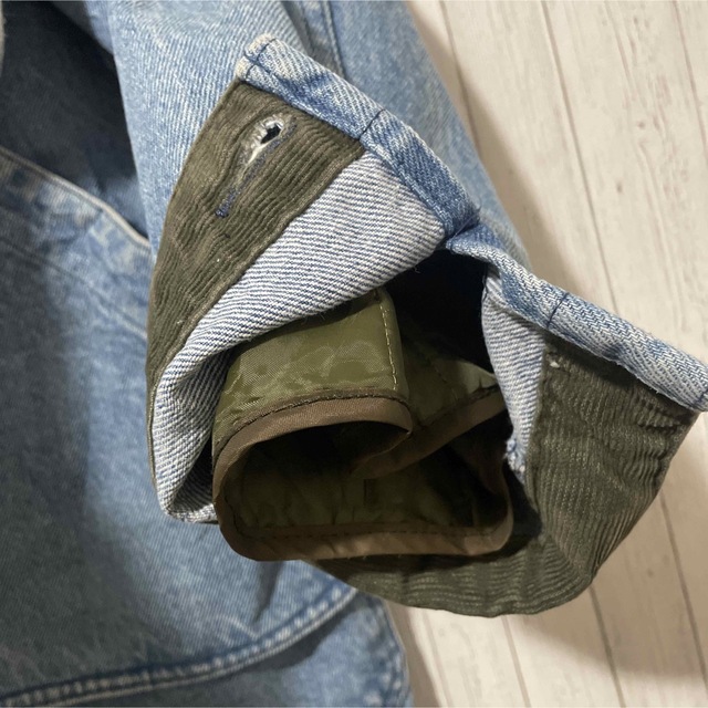 LLBean ライナー付2wayデニムジャケット USA製 古着