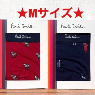 ポールスミス(Paul Smith)の【新品】ポールスミス Mサイズ ボクサーパンツ 2枚(ボクサーパンツ)