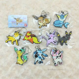 サン＆ムーン　ポケモンラバーマスコット イーブイスペシャルver. 全9種