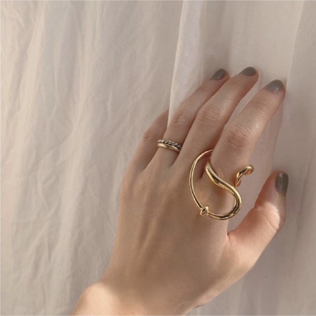 Soierie Neo coil earcuff ring イヤカフ リング