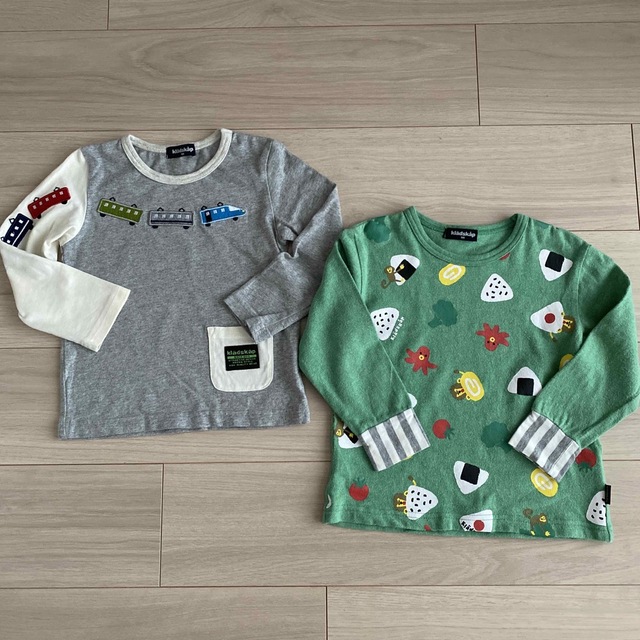 kladskap(クレードスコープ)のkladskap 長袖Tシャツ セット 100cm キッズ/ベビー/マタニティのキッズ服男の子用(90cm~)(Tシャツ/カットソー)の商品写真